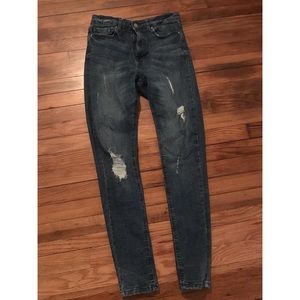 Forever 21 high waisted premium denim jeggings